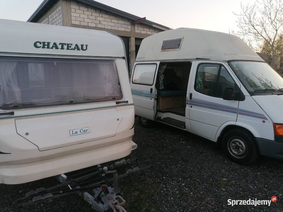 Przyczepa kempingowa Chateau 1997r 1100dmc Chateau Motoryzacja mazowieckie Borzęcin Duży