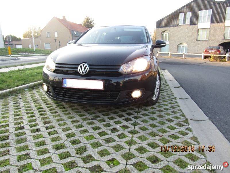 Czarny vw golf 6 z Belgii 2011 185 jeden ASR (kontrola trakcji)