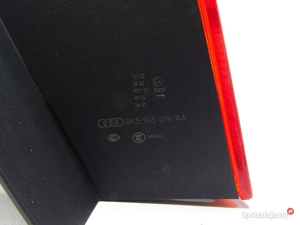 LAMPA PRAWA PRAWY TYŁ W BŁOTNIK AUDI A4 B8 SEDAN małopolskie
