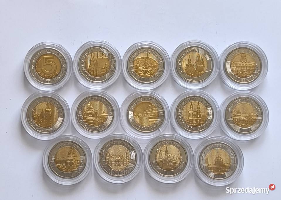 5 14 monet z serii Odkryj Polskę 2018 2026r Lębork
