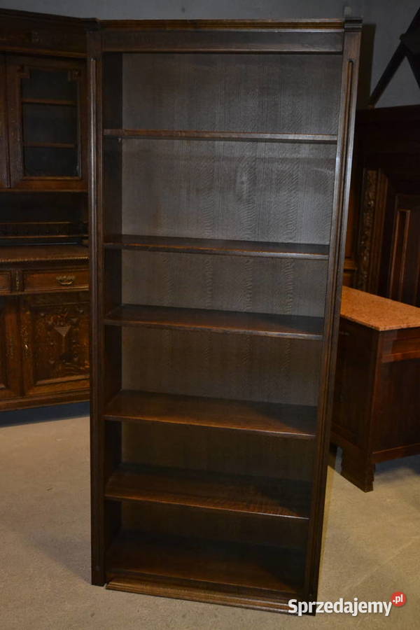 regał biblioteka stylowa dąb śląskie Będzin
