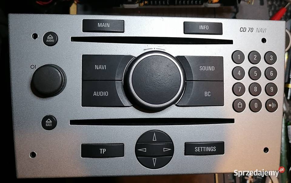 MERIVA A Radio CD70 Navi Z Bluetooth Wyświetlacz Sprzęt audio fabryczny wielkopolskie Poznań