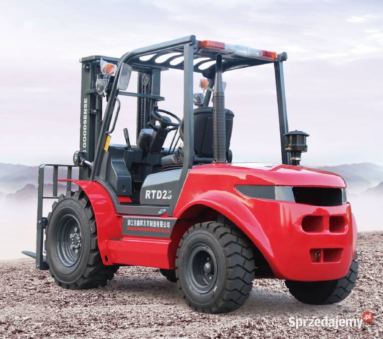 Terenowy Wózek widłowy 25 Tony 4x4 4WD Nowy