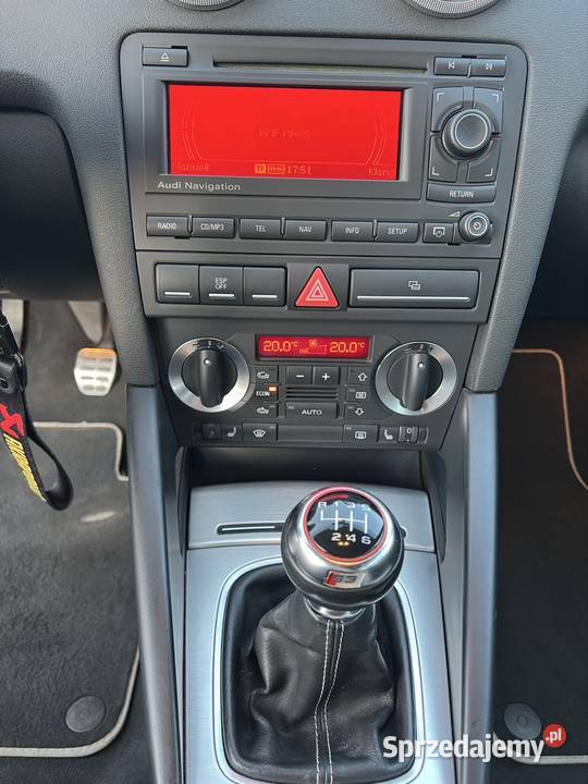 Audi A3 S3 265 quattro 4x4 xenon 243500km Sulechów