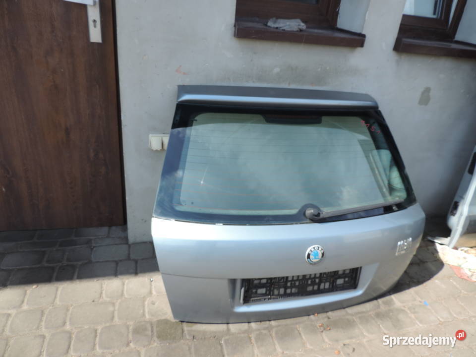 KLAPA TYŁ BAGAŻNIKA SKODA FABIA I HB 5D 9151