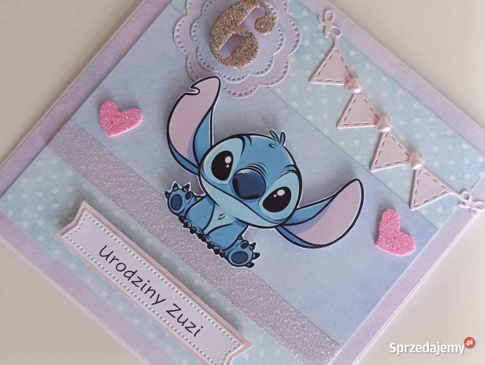 Personalizowana kartka urodzinowa ręcznie Łódź