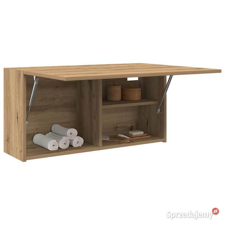 Wisząca szafka łazienkowa dąb artisan 80x25x40 Warszawa sprzedam
