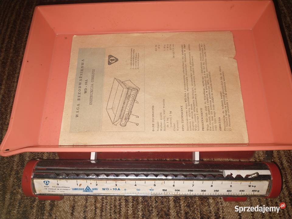 waga kuchenna z 1980r nowa nieużywana w Łódź