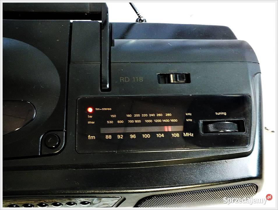 Duży Smok Radioodtwarzacz SIEMENS RD118 CD lubuskie sprzedam
