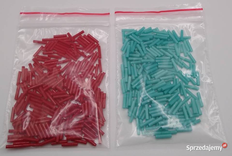 TOHO Bugle Opaque Pepper Red i Turquoise Gdańsk