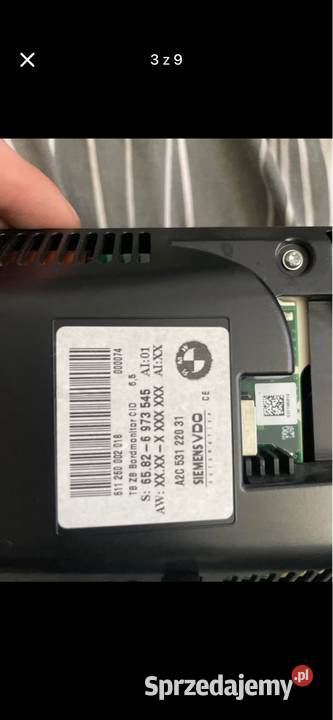 Wyświetlaczmonitor BMW e6061 CID MID Przemyśl