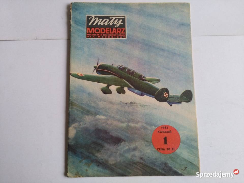 Mały Modelarz 11982 Samolot liniowy i bombowy Modelarstwo