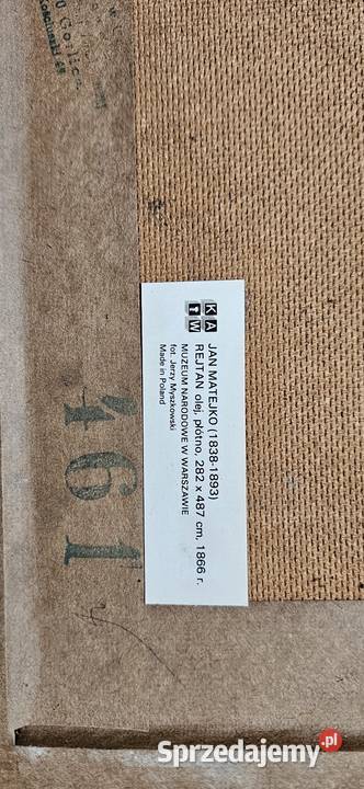 Jan Matejko Rejtan Legnica