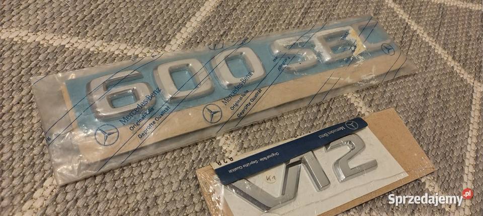 MERCEDES 600S SEC V12 W140 COUPE S600 600 NOWE dolnośląskie Świdnica