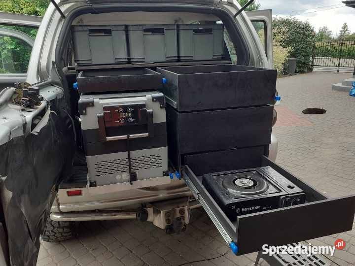 Zabudowa wyprawowa z lodówką 42 l do Jeep KJ terenowe łódzkie Zgierz