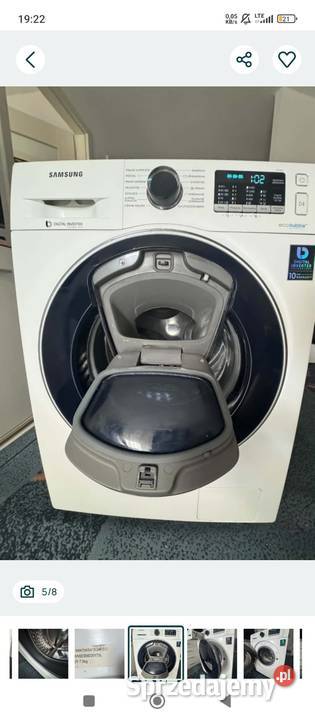 Pralka Samsung Eco bubble 7 1200obr A Digital 85cm mazowieckie Warszawa