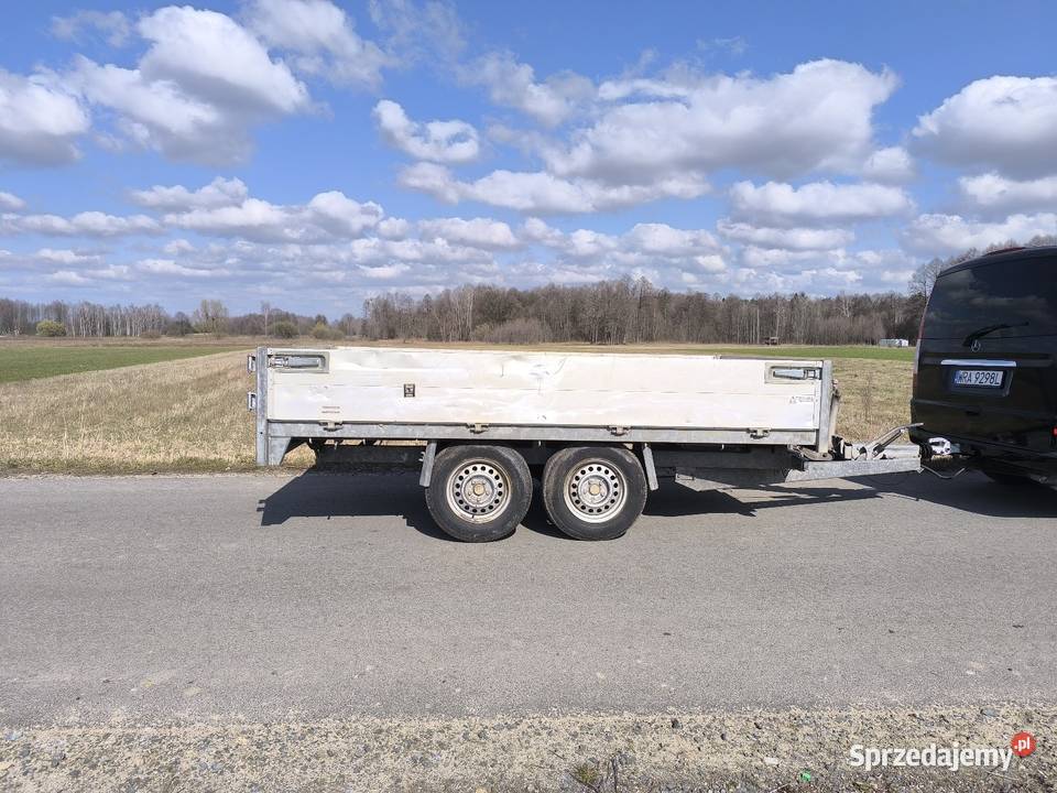 Przyczepa wywrotka kiper laweta 3500DMC