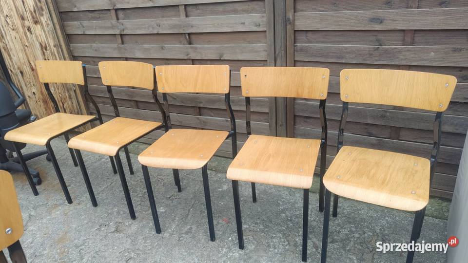 Krzesło szkolne OK1 siedzisko 455 metalowe Warszawa