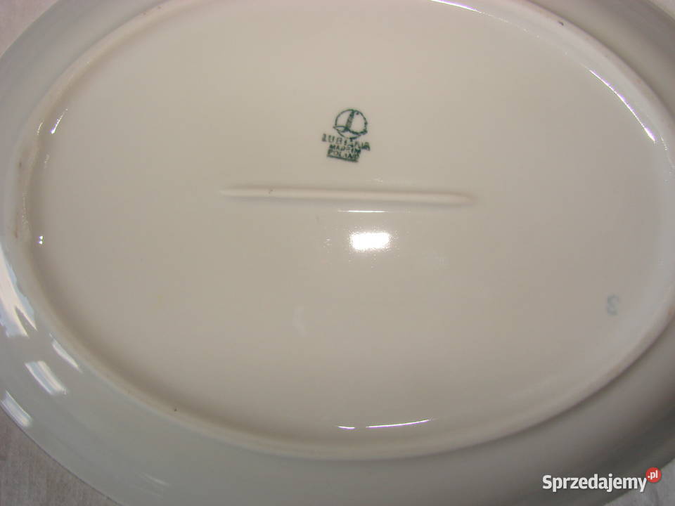 Lubiana Kwiaty półmisek PRL Antyki, Sztuka, Kolekcje pomorskie