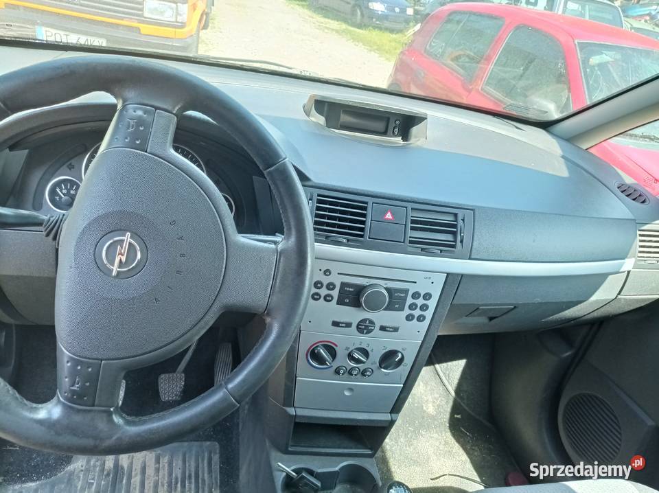 Opel Meriva A 16 74 kW 2005 r dawca części wielkopolskie Szklarka Myślniewska