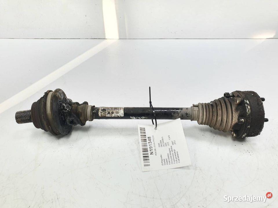 PÓŁOŚ LEWA PRZÓD SKODA OCTAVIA II 1K0407271AT Lipno