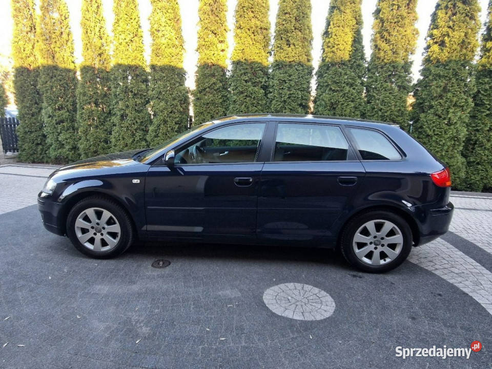 Audi A3 Sportback Gaz Climatronic GWARANCJA czujnik zmierzchu Płońsk