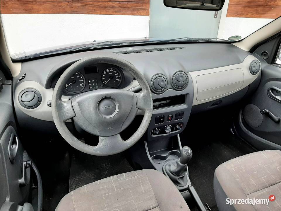 Ładna Dacia Sandero 14 8v MPI 2010 Niski nieuszkodzony Zduńska Wola