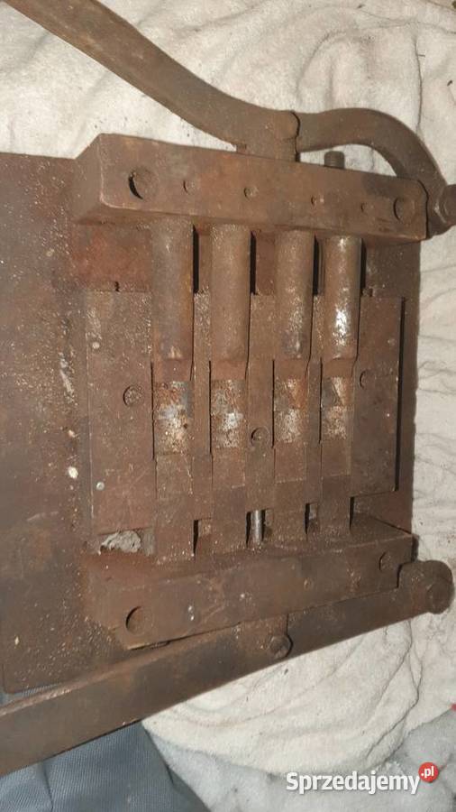 Forma odlewnicza ręczna prasa do rozcalania mazowieckie