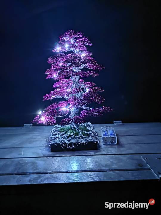 Drzewo z metalu 25 oświetlone Bolesławiec