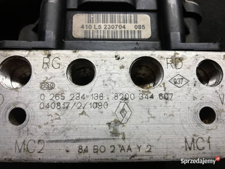 Scenic II Megane II pompa abs pompy hamulcowe Swarzędz