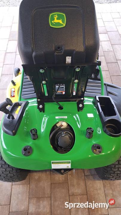 Traktorek kosiarka JOHN DEERE E110 47 Moto Brzóza Królewska