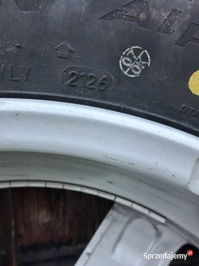 Opony zimowe NOWE z felgami 5 x 112 16 lubelskie Zwierzyniec