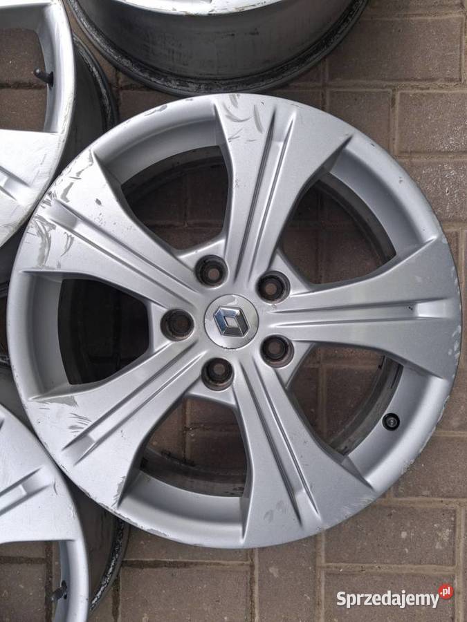 Sprzedam Oryginalne alufelgi z Renault Megane Rzeszów