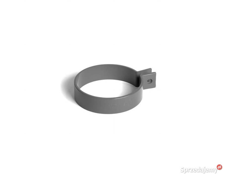 Bryza PVC Obejma 90 mm grafit Białystok
