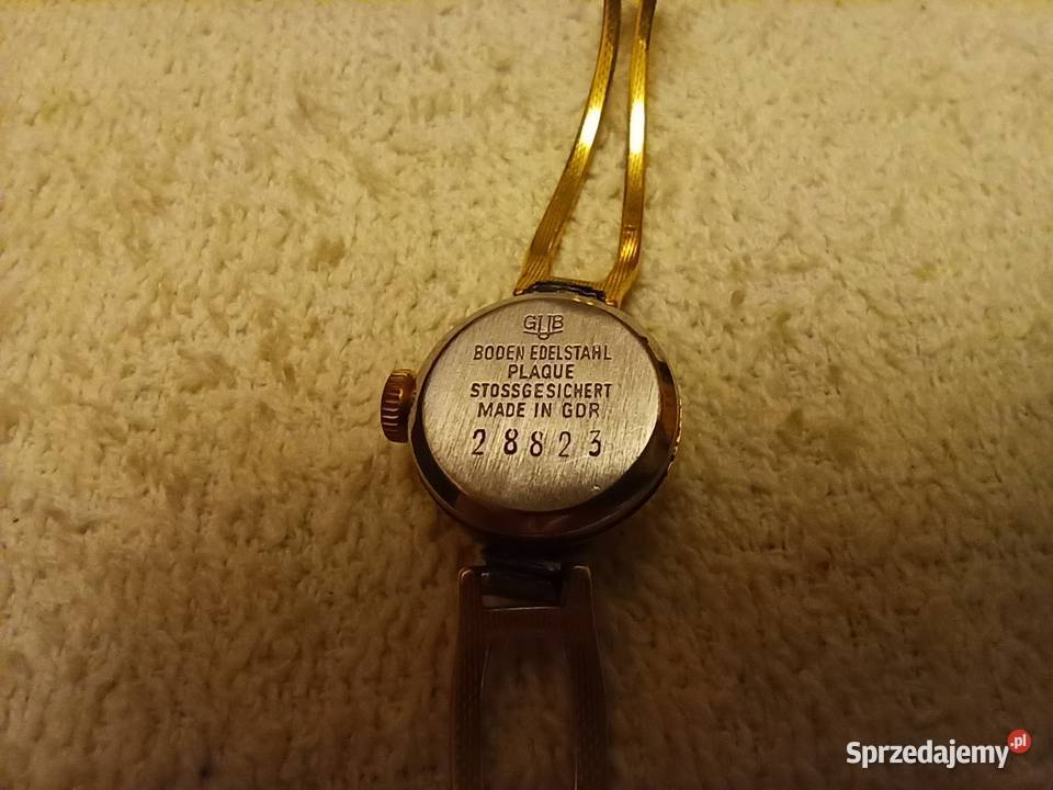 Zegarek damski Glashtte złocony Gdańsk