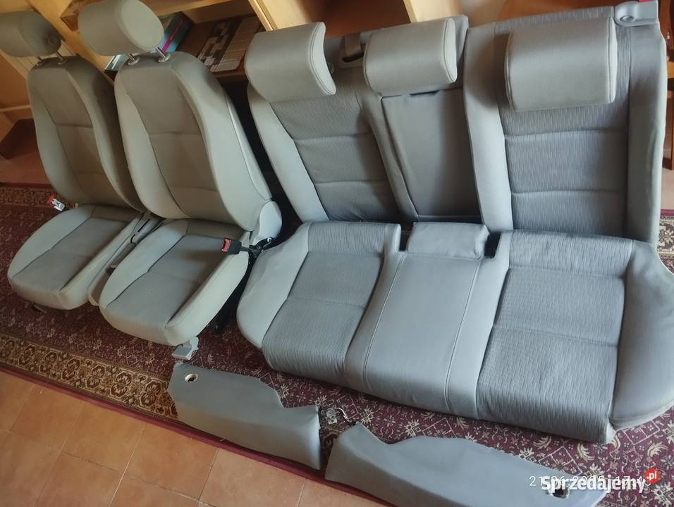 Fotele Audi A4 B7 komplet szare zadbane Krosno