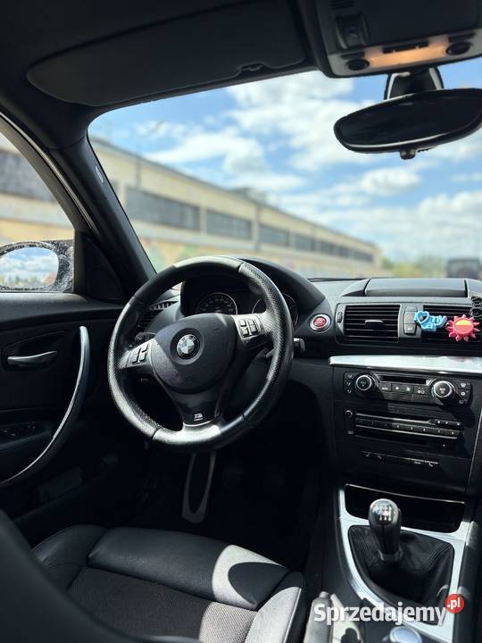 BMW Seria 1 E87 20d Mpakiet Shadow Line Skóra 18 poduszka powietrzna Włocławek