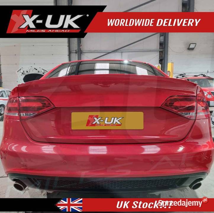 AUDI A4 B8 SPOILER LOTKS S LINE RS4 A4 B8 SEDAN Pozostałe Otwock