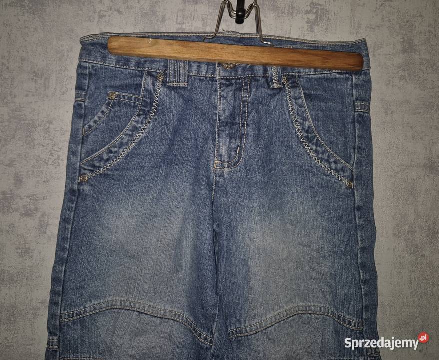 Spodenki szorty chłopiec jeans 140 Łódź sprzedam