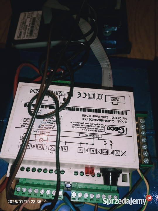 G 406 P 08 GECO sterownik pieca kotła regulator