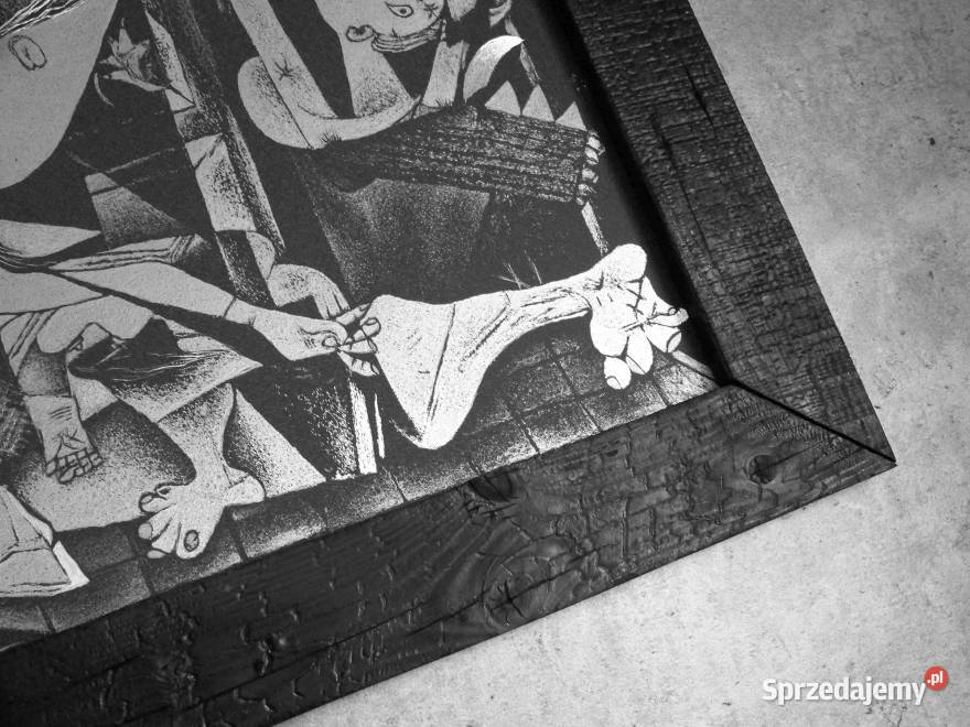 Picasso Grawerowany obraz na blasze Zwęglona Sandomierz