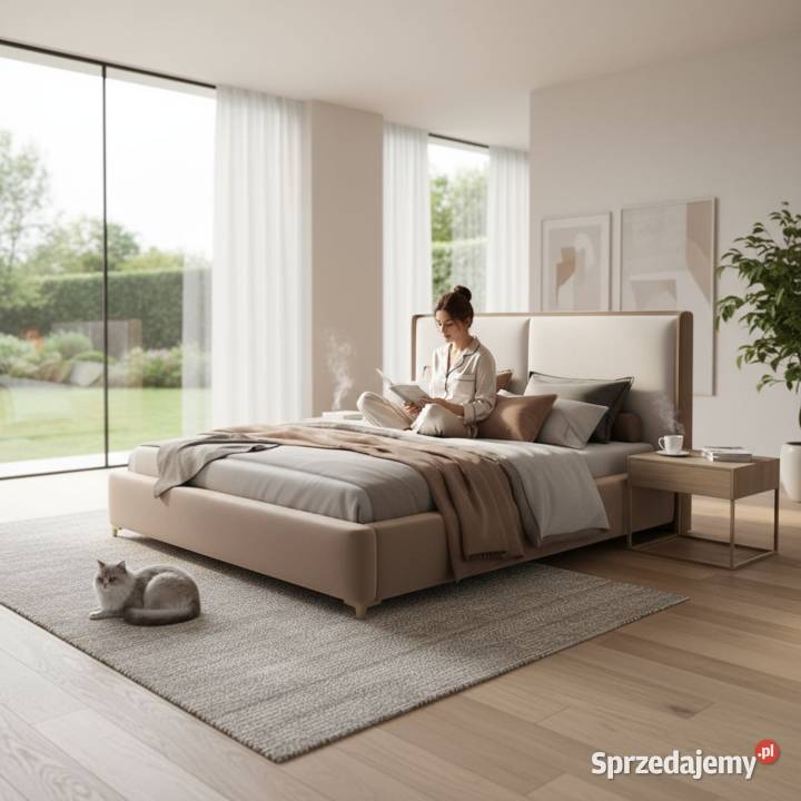 Łóżko Santiago z pojemnikiem i stelażem Ostrów Wielkopolski