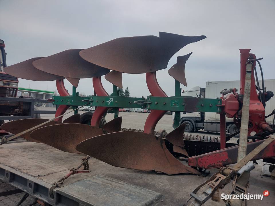 Pług 3 skibowy obrotowy kverneland model f super Sośno