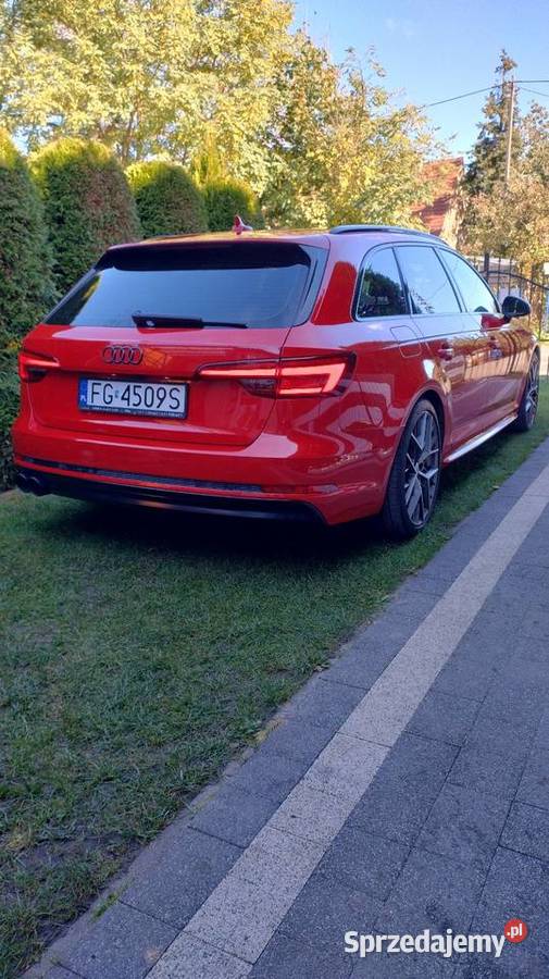 Audi A4 b9 SLine Virtual 3 strefy bluetooth lubuskie Gorzów Wielkopolski