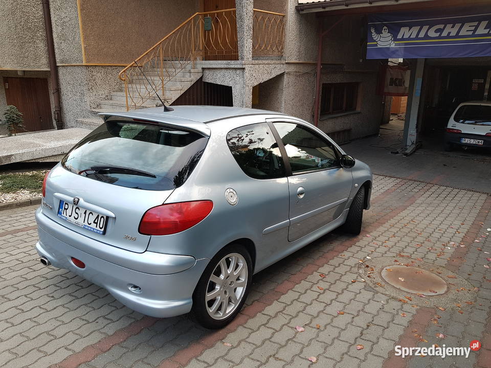 Peugeot 206 S16 GTI klimatyzacja podkarpackie Jasło
