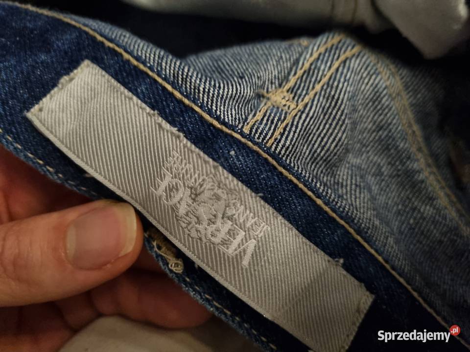 Spodnie jeansy denim Versace Jeans Couture niebieski sprzedam