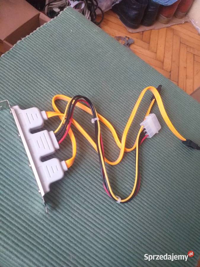 Przejściówka SATA do ESATA śledź przejściówki Ostrołęka