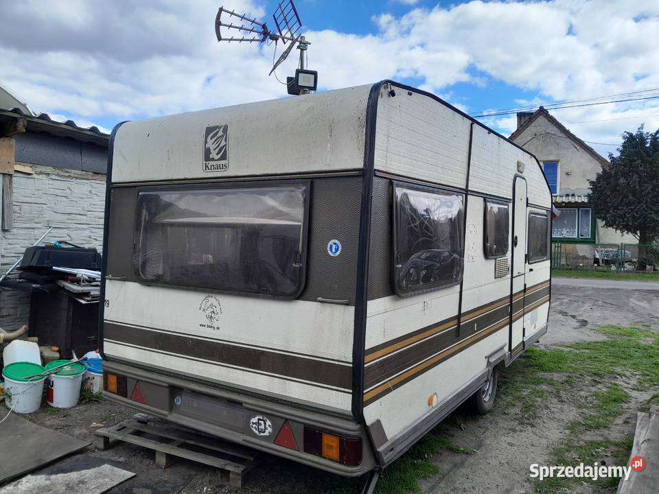 Przyczepa kempingowa Knaus Azur 475 1984 Krosno Odrzańskie sprzedam