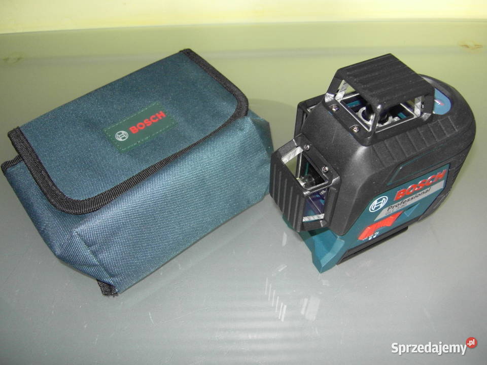 Laser liniowy płaszczyznowy krzyzowy Bosch GLL 3-80 3x360°
