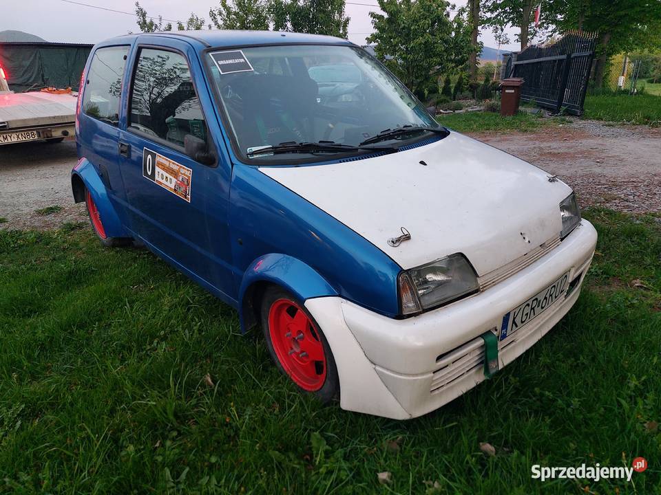 FIAT Cinquecento Kawasaki KJS rajdy wyścigi 756km Kraków